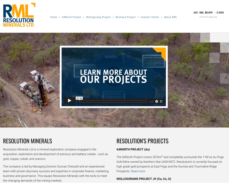 SilverStripe Website Screenshot