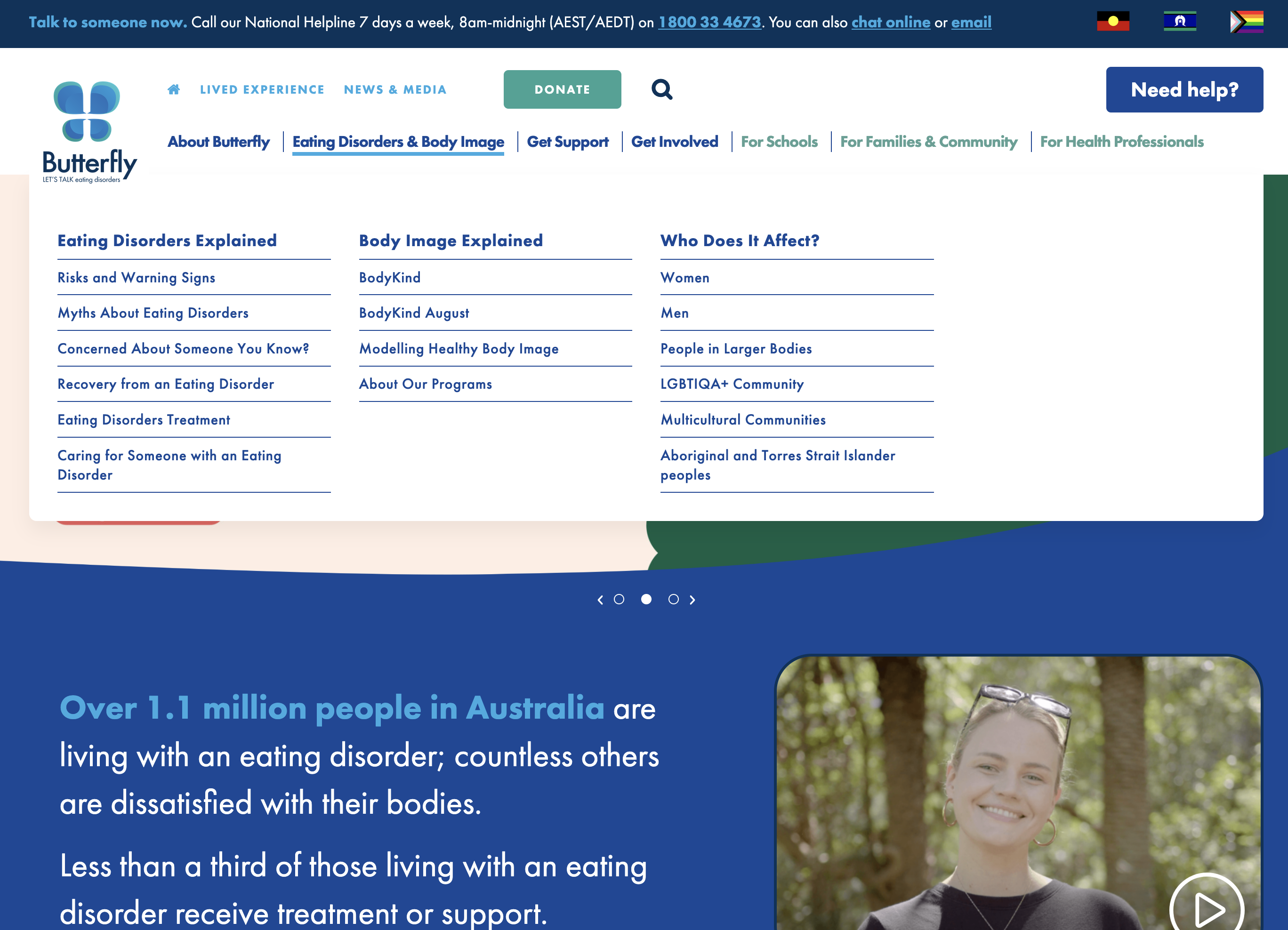 Thumbnail image of web project on WordPress