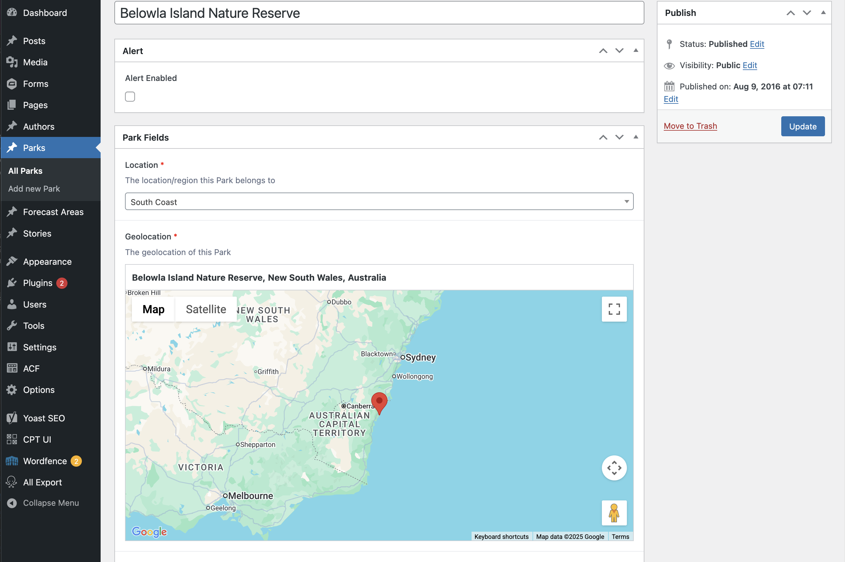 WordPress Website CMS